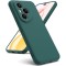 Husa Soft Touch, slim, ALC Mobile, anti soc, compatibila cu Honor 400 Pro, Verde Inchis Tpu