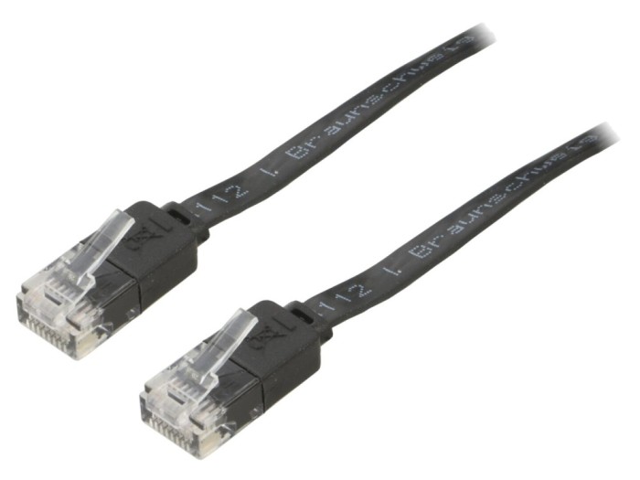 Patch Cord UTP Cat6 Negru 1.5m