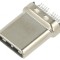 Mufă USB C PCB SMT Orizontală Aurită 5A USB 3.1