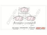 Dr!ve+ DP1010.10.0093 set placute frana,frana disc
