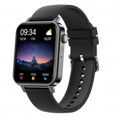 SmartWatch SMARTECH cu Apel Bluetooth, Microfon, Difuzor, Puls, Oxigen din sange, Tensiune arteriala, Monitorizare somn, Vreme, Calorii si Moduri spor foto