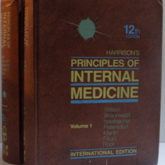 PRINCIPLES OF INTERNAL MEDICINE , TWELFTH EDITION , VOL I - II by JEAN D. WILSON...RICHARD K. ROOT , 1991