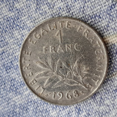 1FRANC 1968 franta