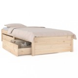Cumpara ieftin Cadru de pat cu sertare, 90x200 cm