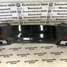 Bara spate originala BMW seria 7 F01,F02,F03 740d 750 evacuare dubla