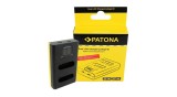 &Icirc;ncărcător USB Dual LCD PATONA pentru Nikon EN-EL23 Coolpix P600