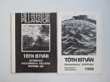 2 Cataloage de fotografie expozitii: Toth Istvan, Veszprem 1981 si Oradea 1986
