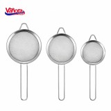 SET 3 STRECURATORI 8/10/12 CM, INOX