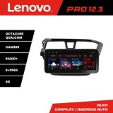 Navigatie Hyundai i20 2015-2018 Lenovo PRO 8+256 12.3 inch qled android 4G DSP gps internet Kit-517 CarStore Technology
