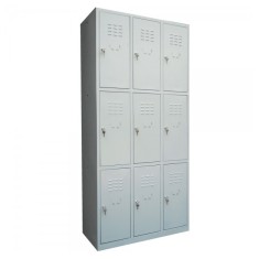 VESTIAR METALIC MINI CU 9 USI fara accesorii, 889x450x1500 mm (LxlxH), ECO+