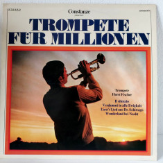 Horst Fischer – Muzica trompeta, Trompete Für Millionen, vinil, LP, Germania