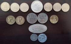 Set de monede , 15 buca?i , plus bonus foto