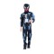 Costum Venom KidMania&reg; cu muschi pentru copii 5-7 ani 110-120 cm