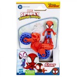 SPIDERMAN SET MOTOCICLETA SI FIGURINA SPIDEY 6CM