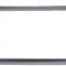 Rama radio 2DIN Opel 40.100.9 gri