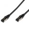 Cablu STP CAT8 Patchcord 1.5m RJ45-RJ45 negru max 40GB