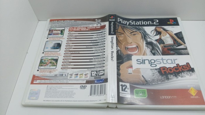 Joc PS2 Singstar Rocks (ID 000194)