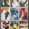 BC517, Niger 1998, serie personalitati-Elisabeta a II-a, Kennedy, Pele etc