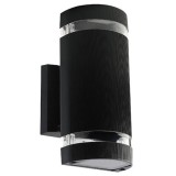 Lampa Perete Soclu E27 Ip44 - Negru, Vtac