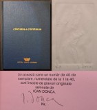 CANTAREA-A CANTARILOR (Cantarea lui Solomon) Editie limitata, 1 din 40 exemplare cu o GRAVURA ORIGINALA semnata Ioan Donca. Lb. Aromana Bucuresti 1996