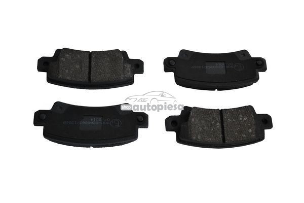 Set placute frana,frana disc TOYOTA COROLLA (CDE12, ZZE12, NDE12, ZDE12) (2001 - 2007) KRIEGER 0950006115