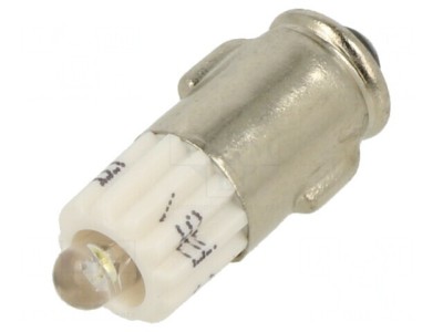 Lampă de control LED BA7S albă 24V foto