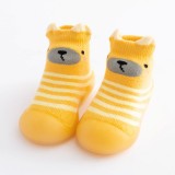 Cumpara ieftin Mocasini cu talpa antiderapanta - Yellow teddy (Marime Disponibila: Marimea 24)