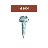 Suruburi Perforatoare Ral8004-aramiu 4.8x28mm, 250/set