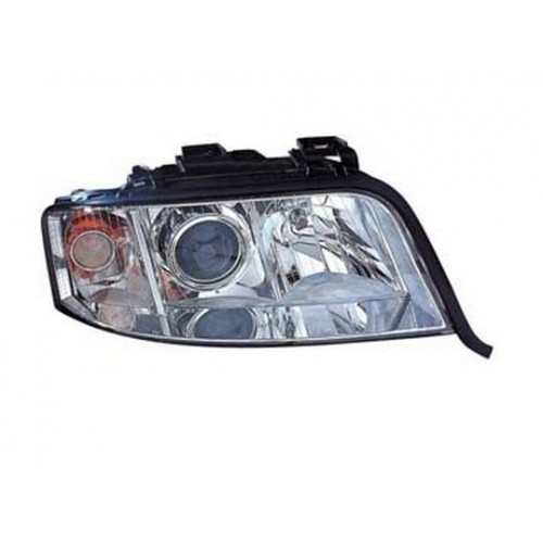 Far Audi A6 (C5), 06.2001-01.05, electric , tip bec H1+H7 , fara motoras , omologare ECE, 4B0941003BJ, Stanga , fara motoras