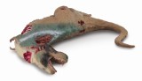 Figurina dinozaur cadavru de Tyrannosaurus pictata manual XL Collecta