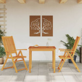 Set mobilier de gradina, 3 piese, lemn masiv de acacia GartenMobel Dekor, vidaXL