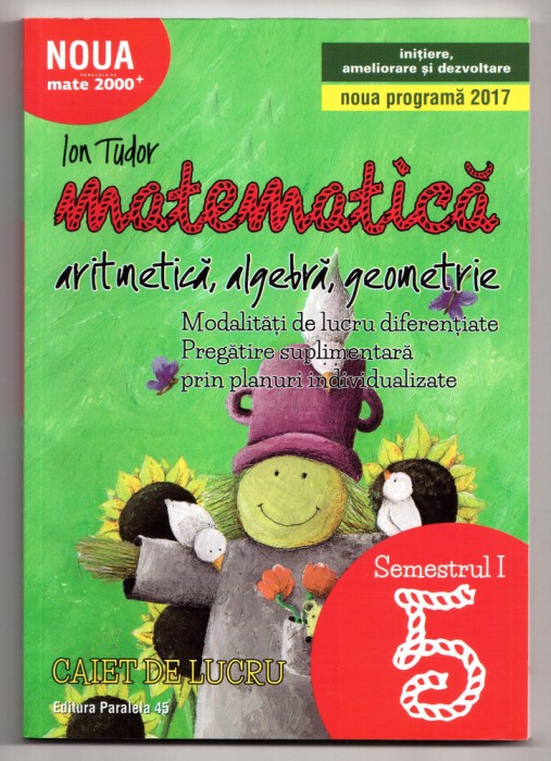 matematica algebra, geometrie caiet de lucru semestrul i 6 de ion tudor