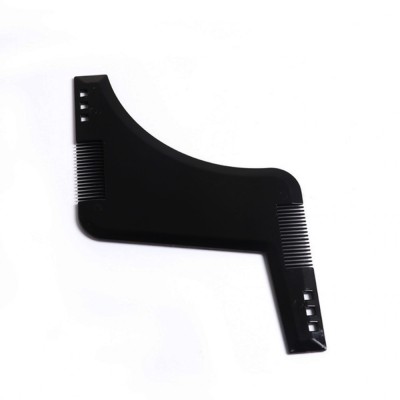 Pieptene Beard shaper pentru conturarea barbii cu 2 capete foto