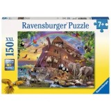 Cumpara ieftin Puzzle Arca cu animalute, 150 piese
