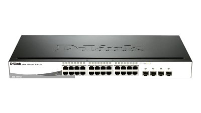 Switch D-Link DGS-1210-28P, 24 port, 10/100/1000 Mbps foto