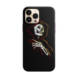 Husa compatibila cu Apple iPhone 12 Mini model Death is coming, Silicon, TPU, Viceversa