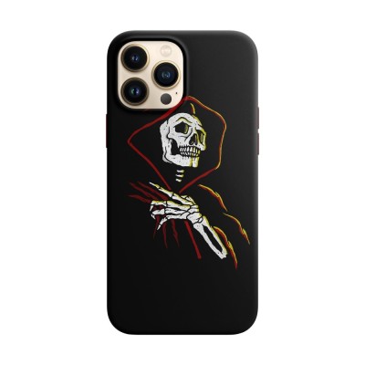 Husa compatibila cu Apple iPhone 12 Pro Max model Death is coming, Silicon, TPU, Viceversa foto