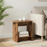vidaXL Masă laterală Lemn vechi 50 x 39,5 x 55 cm Lemn prelucrat 899859