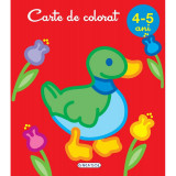 Carte de colorat Girasol, 4-5 ani