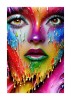 Sticker decorativ, Abstract, Multicolor, 85 cm, 6393ST, Oem