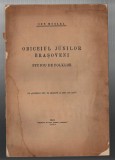 Obiceiul Junilor Brasoveni - Studiu de folklor - Ion Muslea, Cluj, 1930