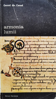 Armonia Lumii - Gerard Din Cenad ,555755 foto