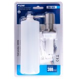 Dozator detergent incastrabil pentru chiuveta 300 ml, crom mat, Flow FDD-50SC (SUS 304)