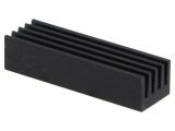 Radiator Aluminiu Negru 26mm x 8mm x 6mm