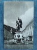 690 - ⚆_⚆ - Baile Herculane - Statuia lui Hercule / vedere circulata 1969, Fotografie