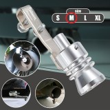 Fluier din aluminiu pentru toba marime M, compatibil cu motoare intre 1600 - 2000 cc FAVLine Selection, Oem