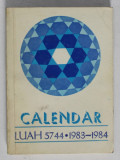 CALENDAR LUAH PE ANUL 5744 ( 1983 - 1984 )