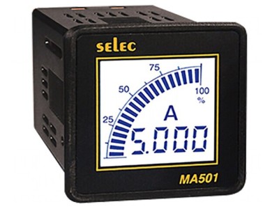 Ampermetru Digital True RMS 0-5kA LCD 230V foto