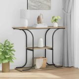 vidaXL Masă de consolă Stejar sonoma 101 x 35 x 80.5 cm Lemn compozit