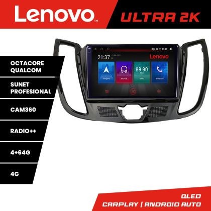 Navigatie Ford Kuga C-MAX Android radio gps internet 8 core QLED Qualcomm 4+64 360 Lenovo CarStore Technology